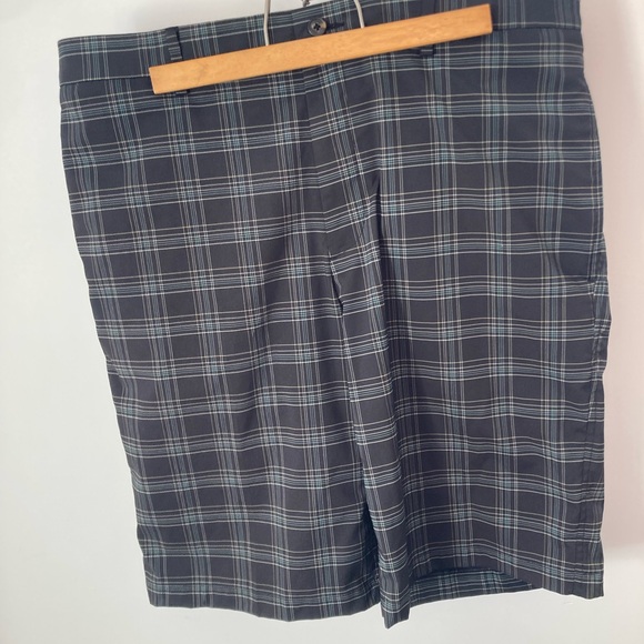 Greg Norman Collection Dark Gray Flat Front Shorts - Picture 13 of 13